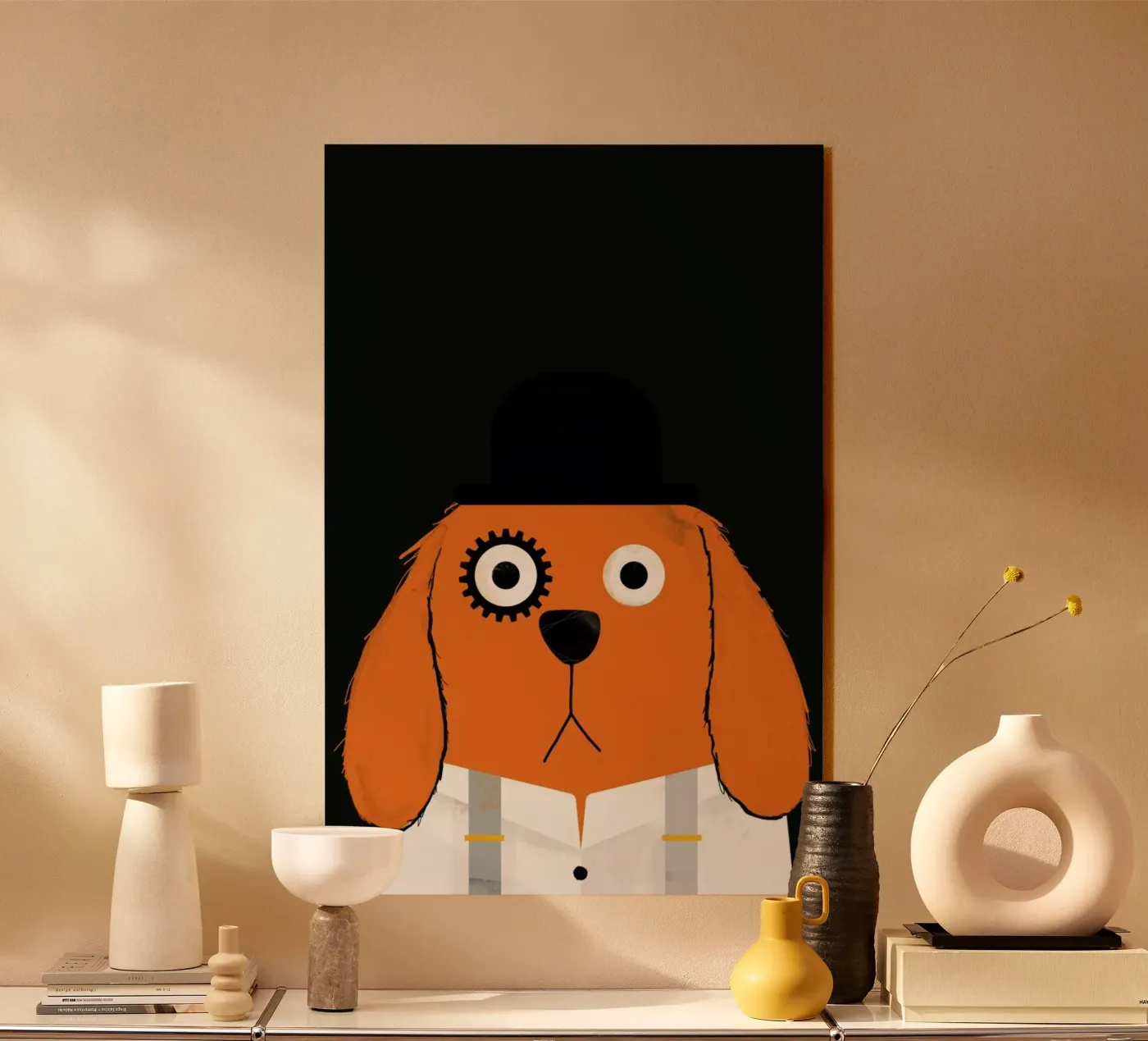 Dog Clockwork plexiglas de Doozal