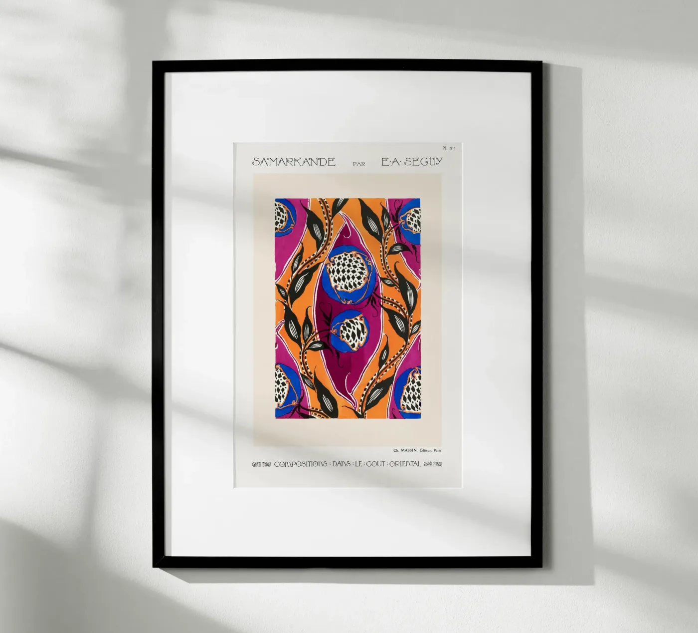 Eugène Séguy - Samarcanda poster da Old Masters