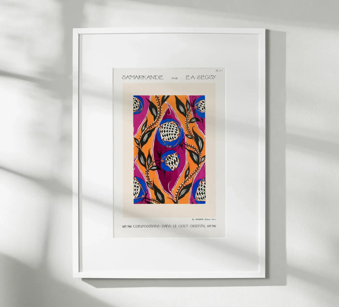 Eugène Séguy - Samarcanda poster da Old Masters