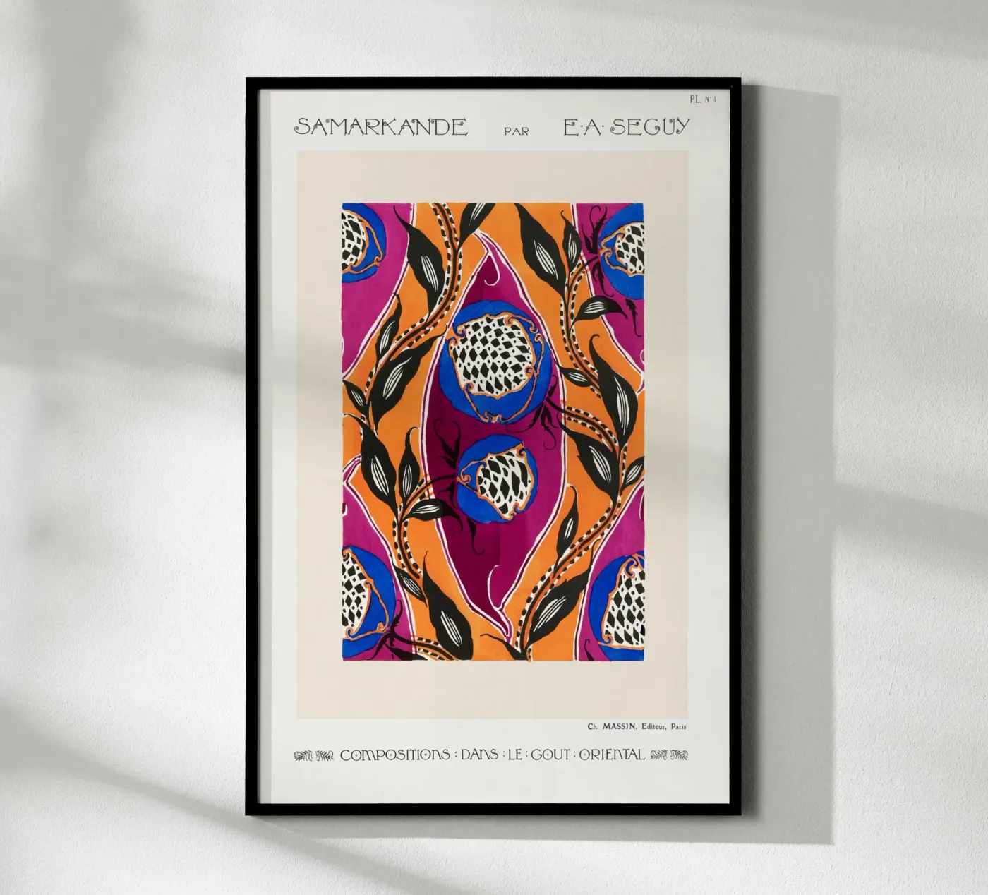 Eugène Séguy - Samarcanda poster da Old Masters