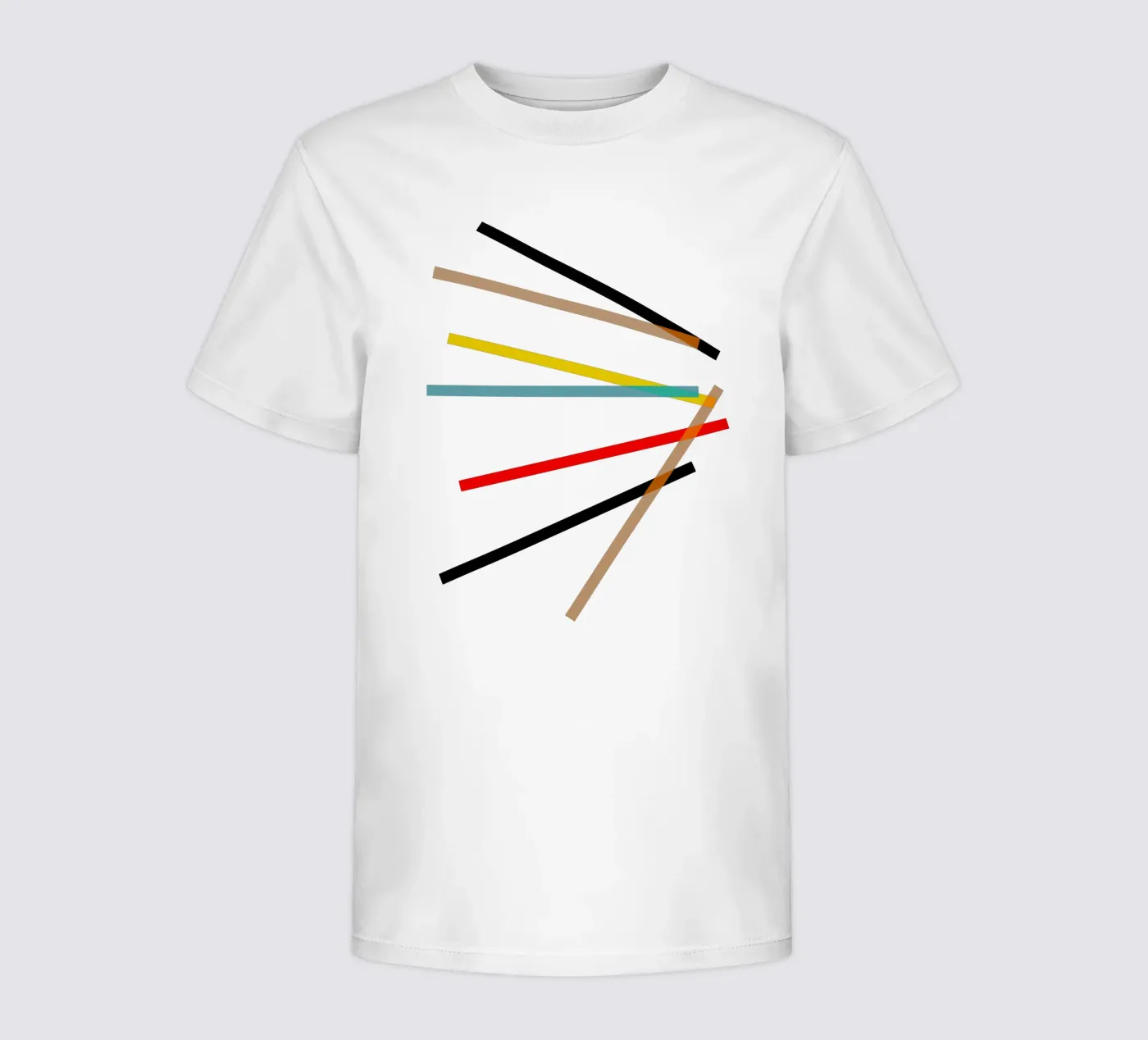 Scatter kinder t-shirt van Rose Beck Art