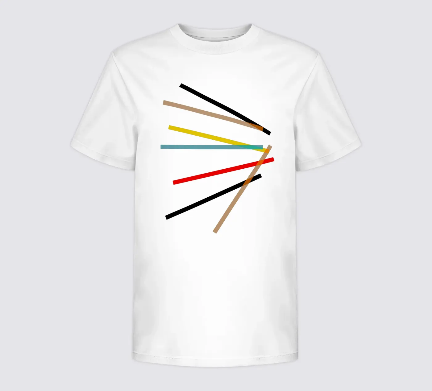 Scatter kinder t-shirt van Rose Beck Art