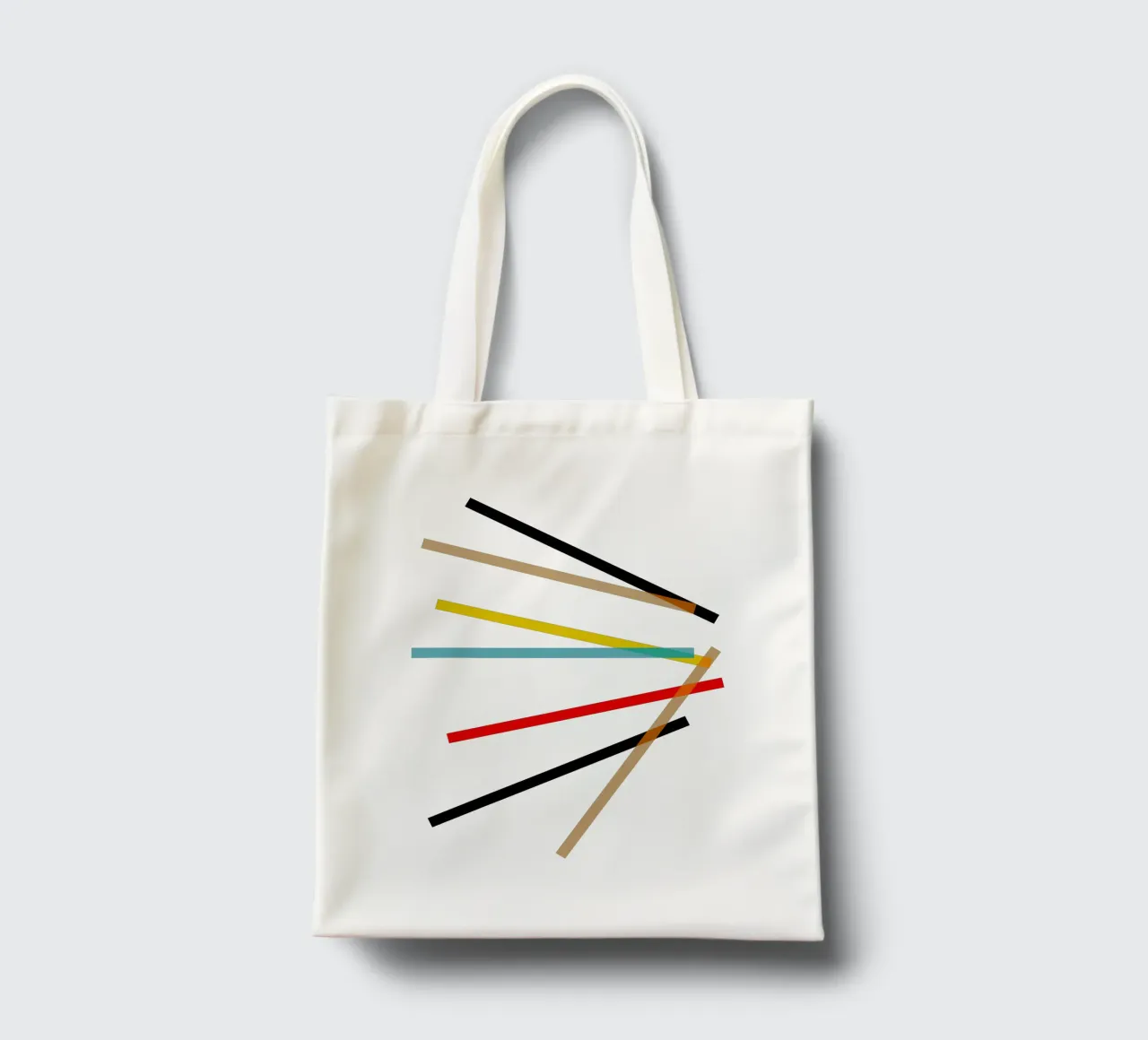 Scatter borsa in juta da Rose Beck Art