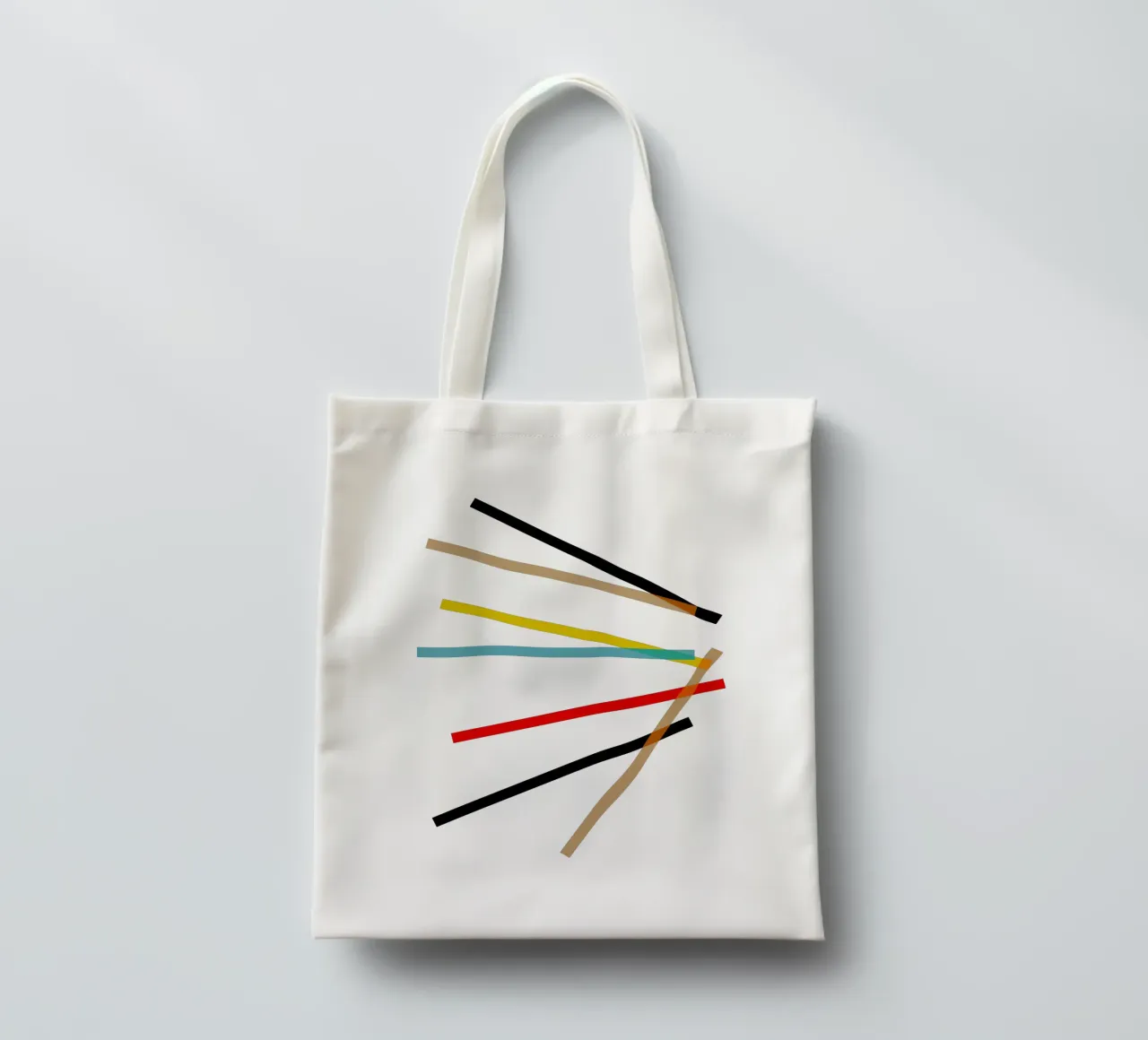 Scatter borsa in juta da Rose Beck Art