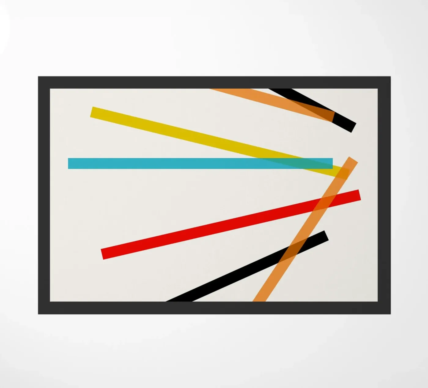 Scatter Fußmatte von Rose Beck Art