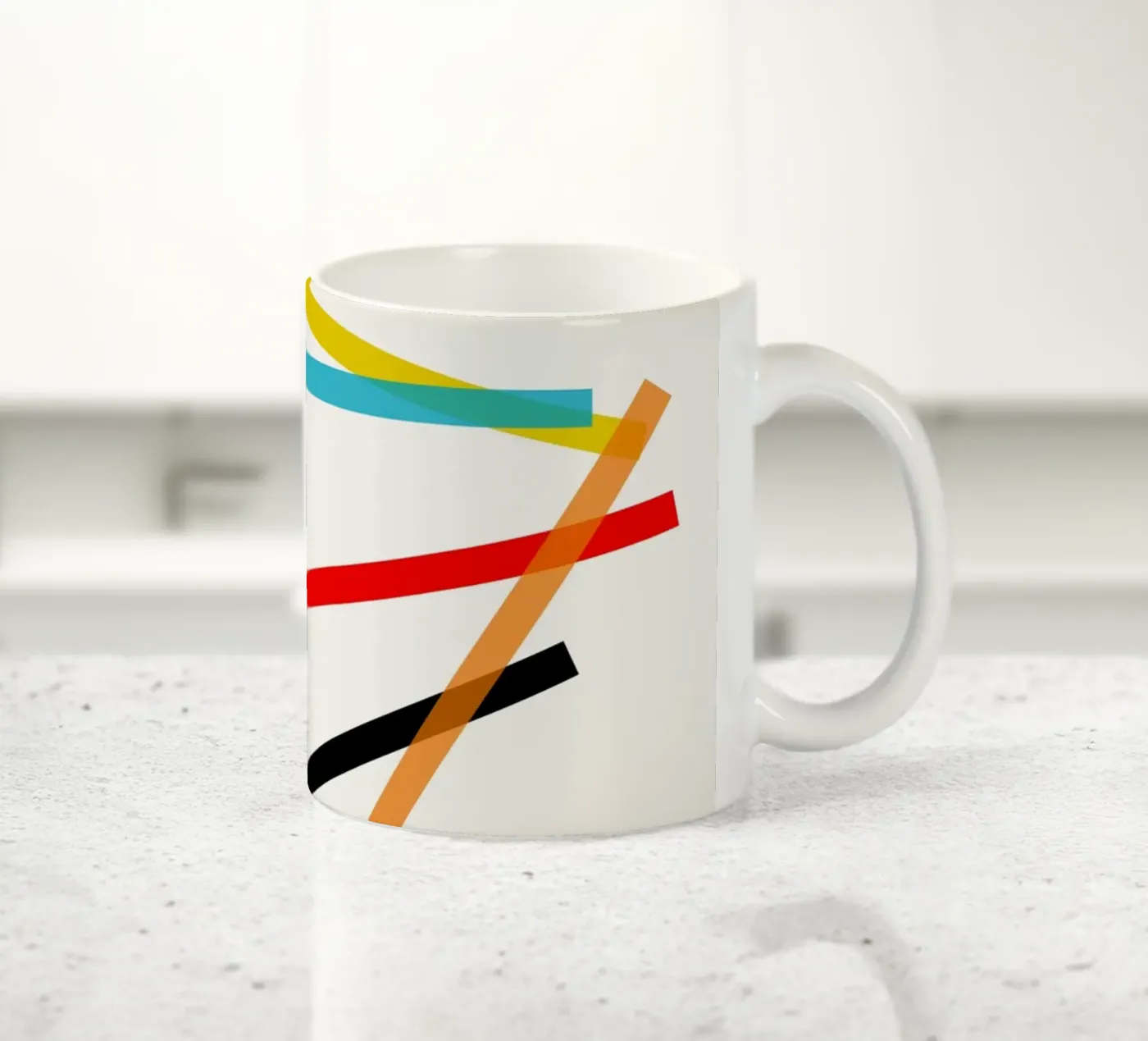 Scatter ceramic mug by Rose Beck Art