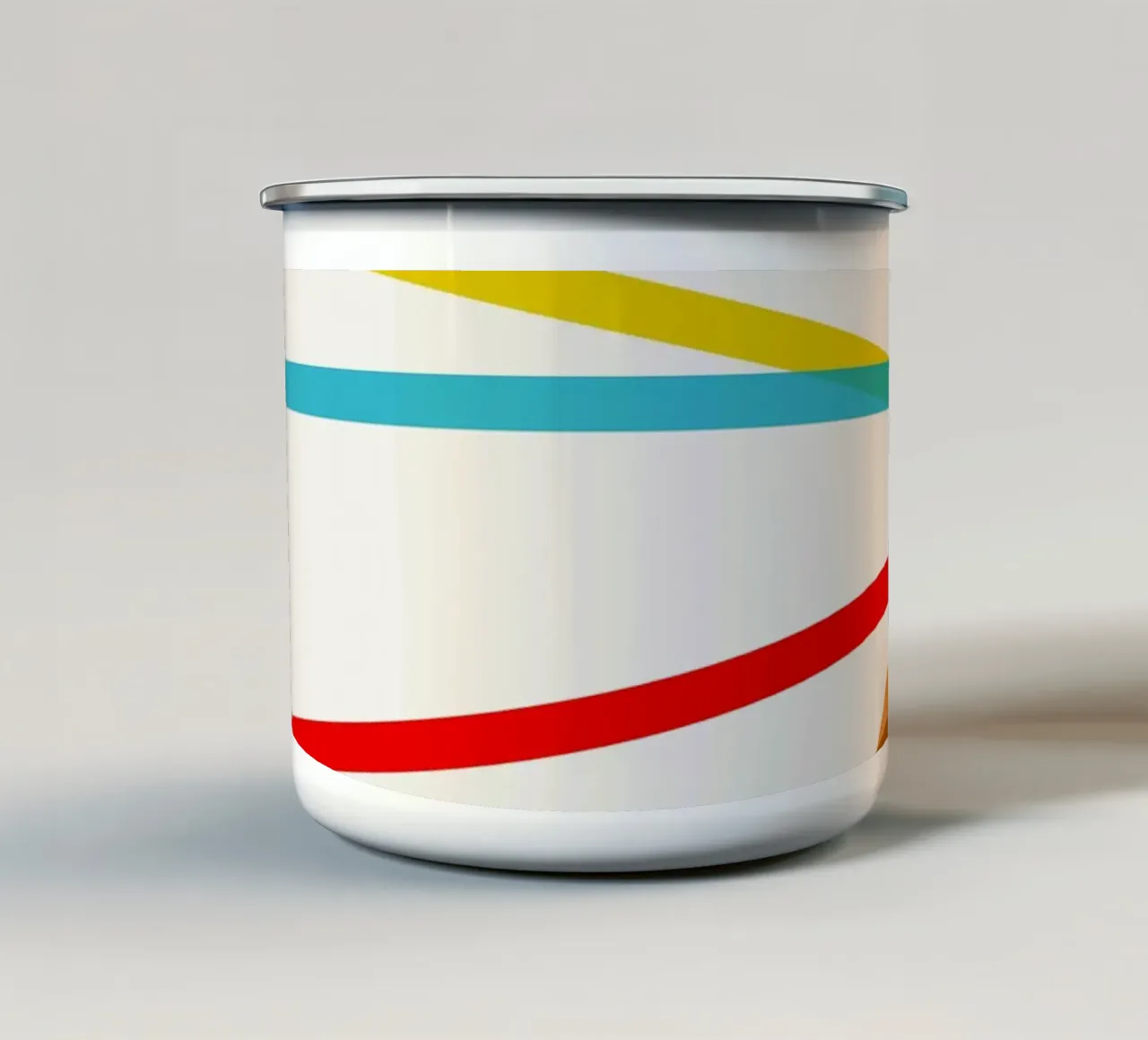 Scatter tazza in smalto da Rose Beck Art