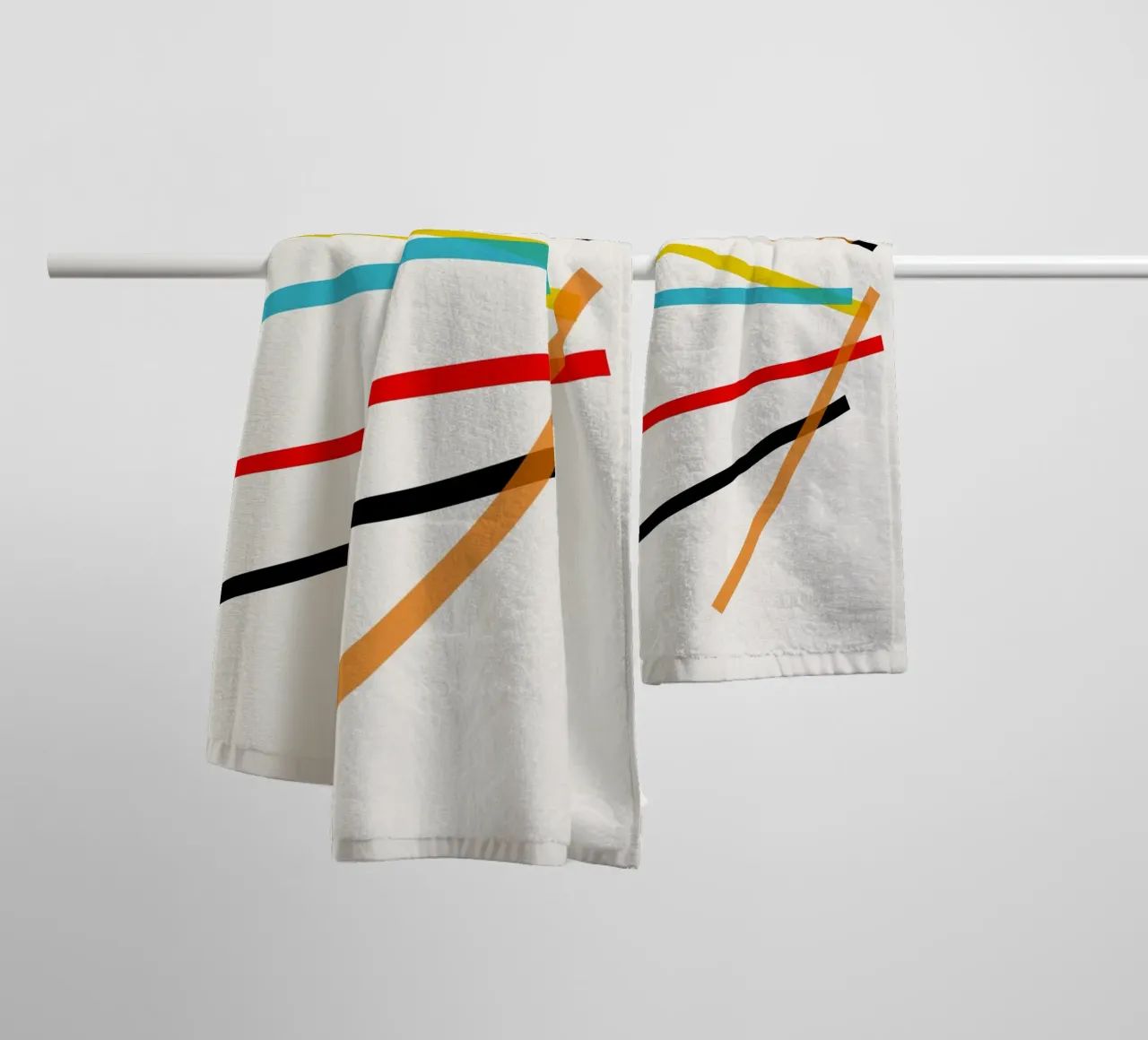 Strooi badhanddoek van Rose Beck Art