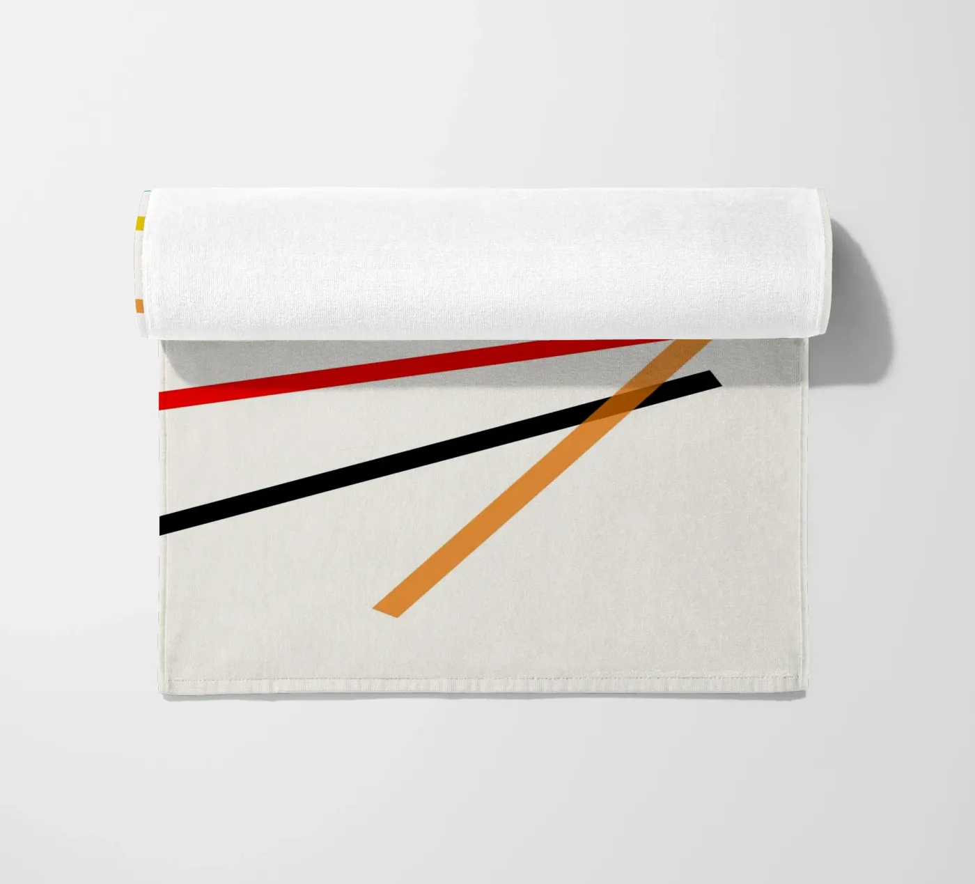 Scatter beach towel by Rose Beck Art