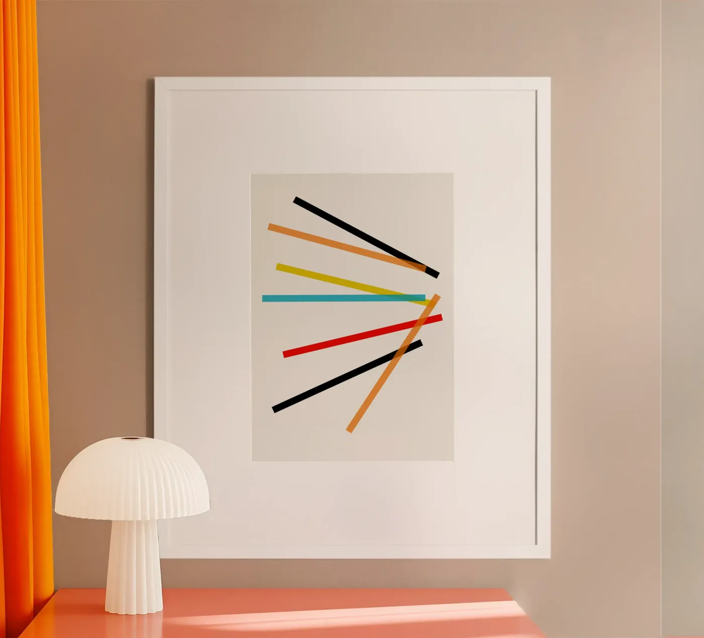 Scatter Poster von Rose Beck Art