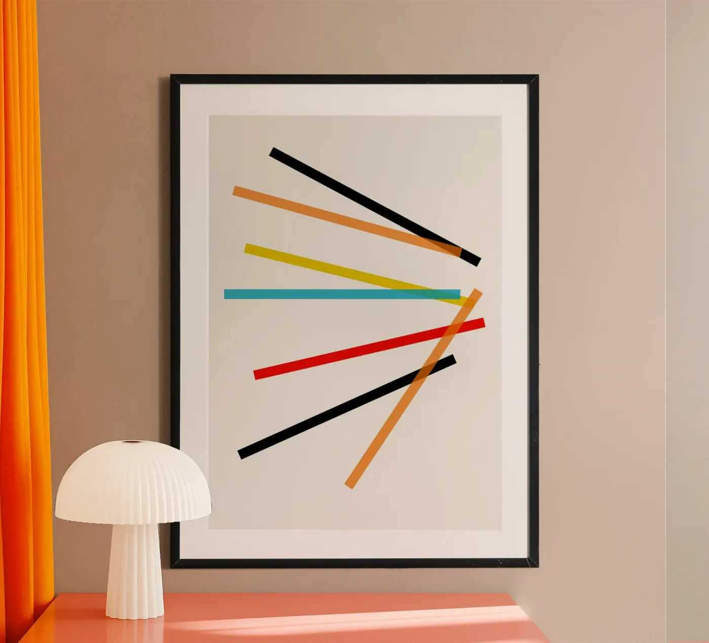 Scatter Poster von Rose Beck Art