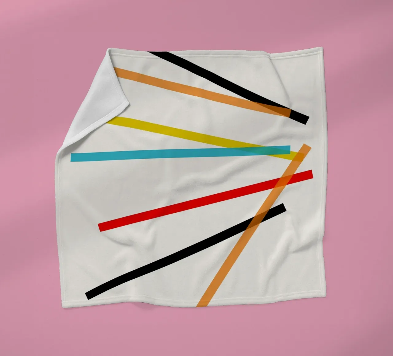 Scatter Fleecedecke von Rose Beck Art