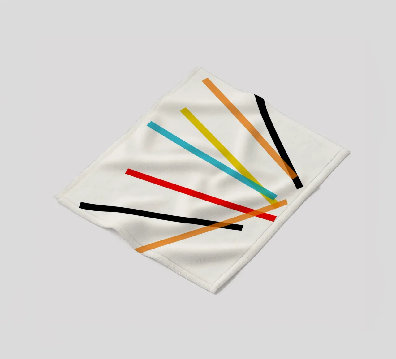 Scatter Fleecedecke von Rose Beck Art