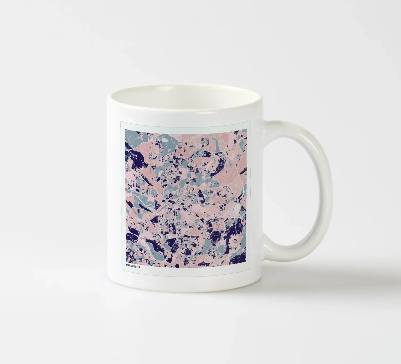Manchester III tazza in ceramica da The Cartography Collection