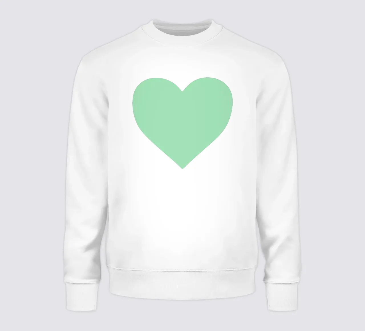 Cuore di menta felpa da Rose Beck Art