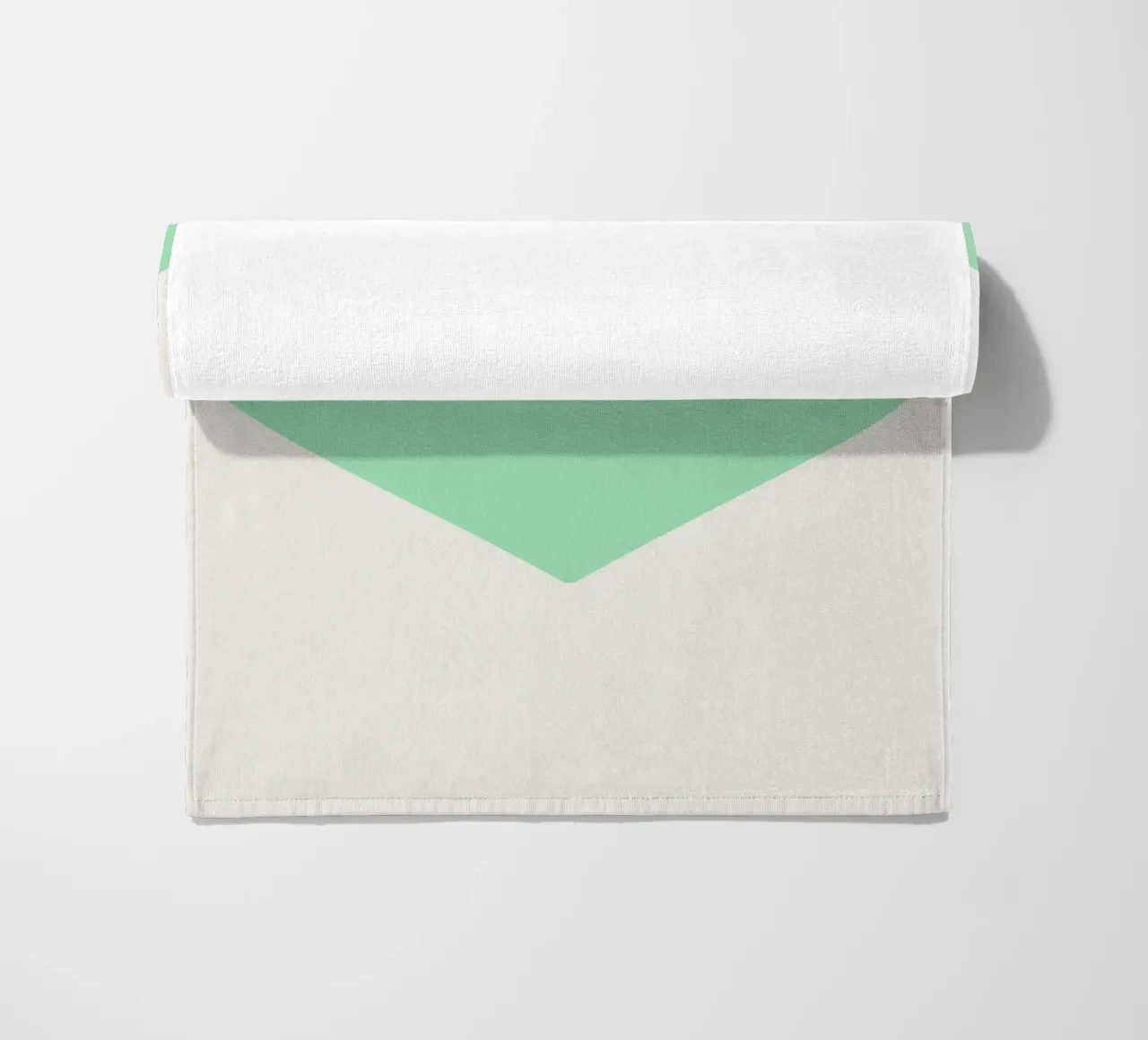 Cuore di menta telo mare da Rose Beck Art