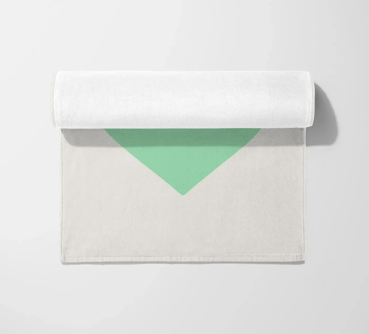 Cuore di menta telo mare da Rose Beck Art