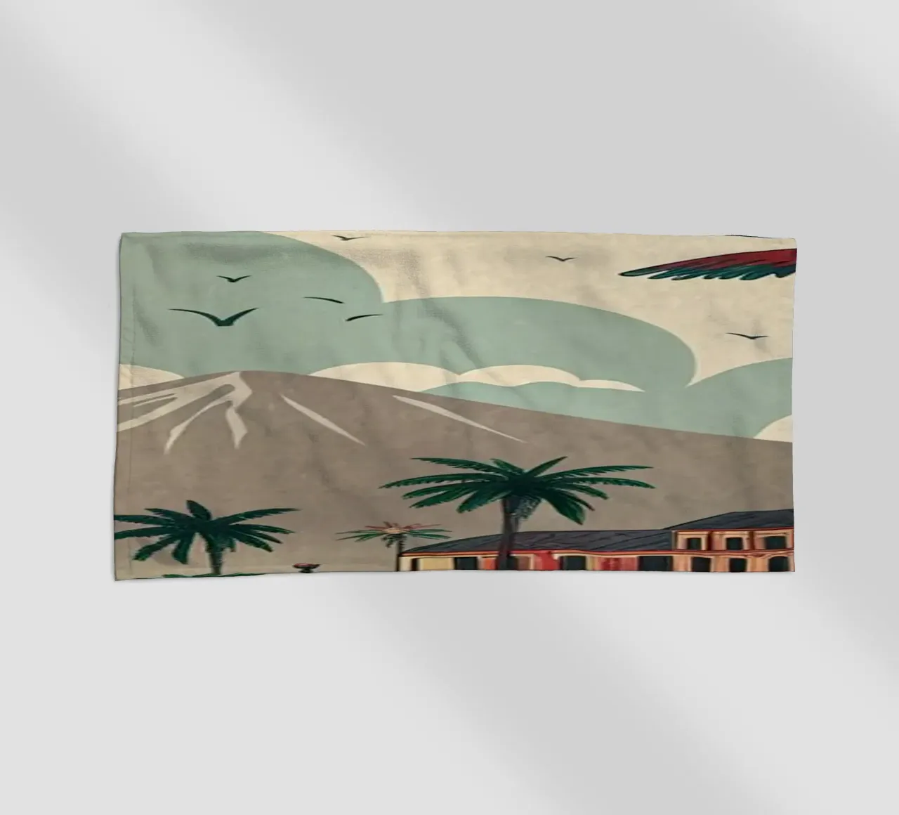 Poster d'epoca di Lima telo mare da ARTVI-SHOP