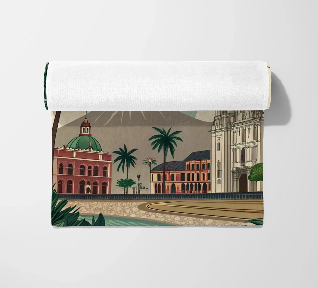 Poster d'epoca di Lima telo mare da ARTVI-SHOP