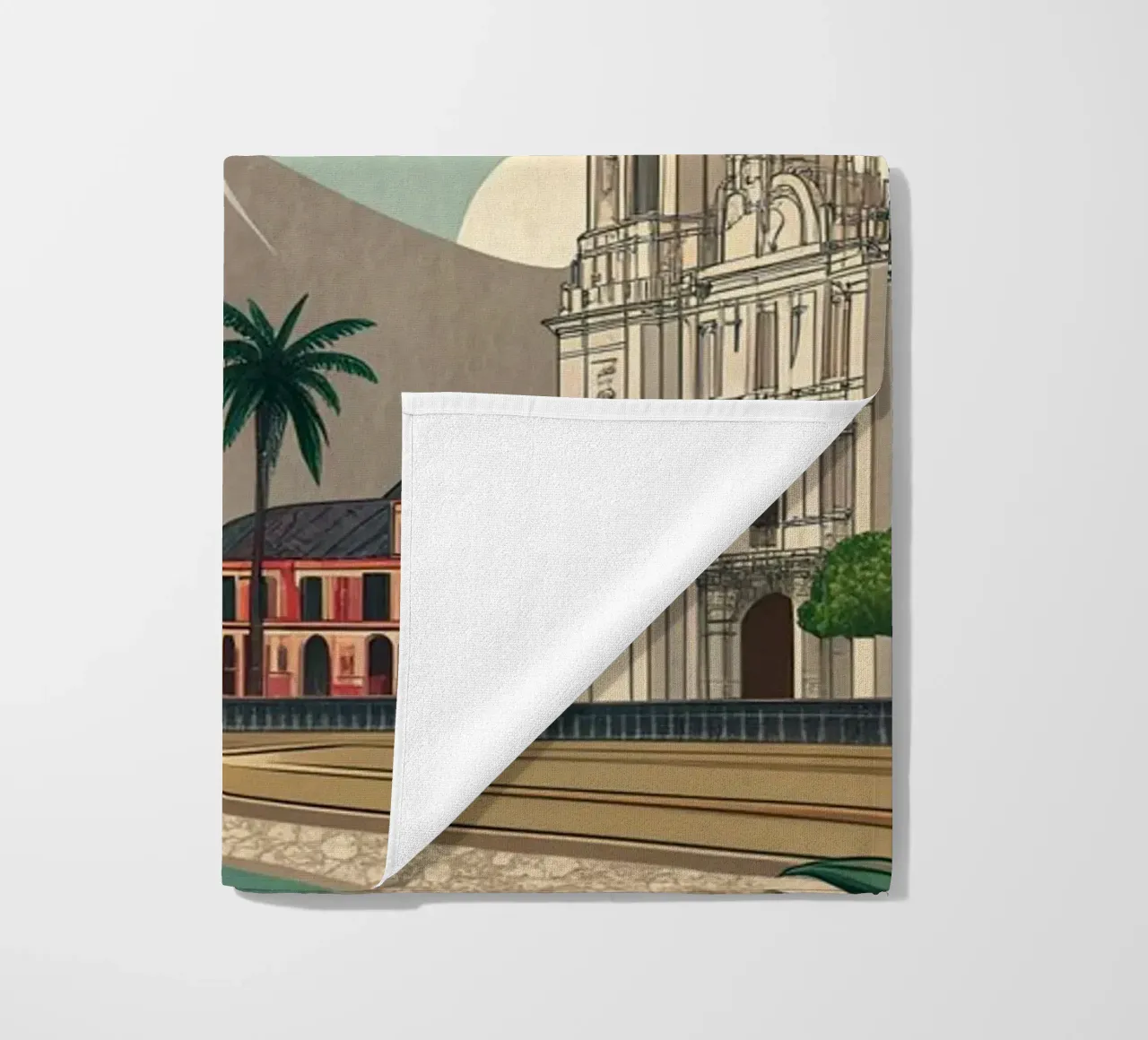 Poster d'epoca di Lima telo mare da ARTVI-SHOP