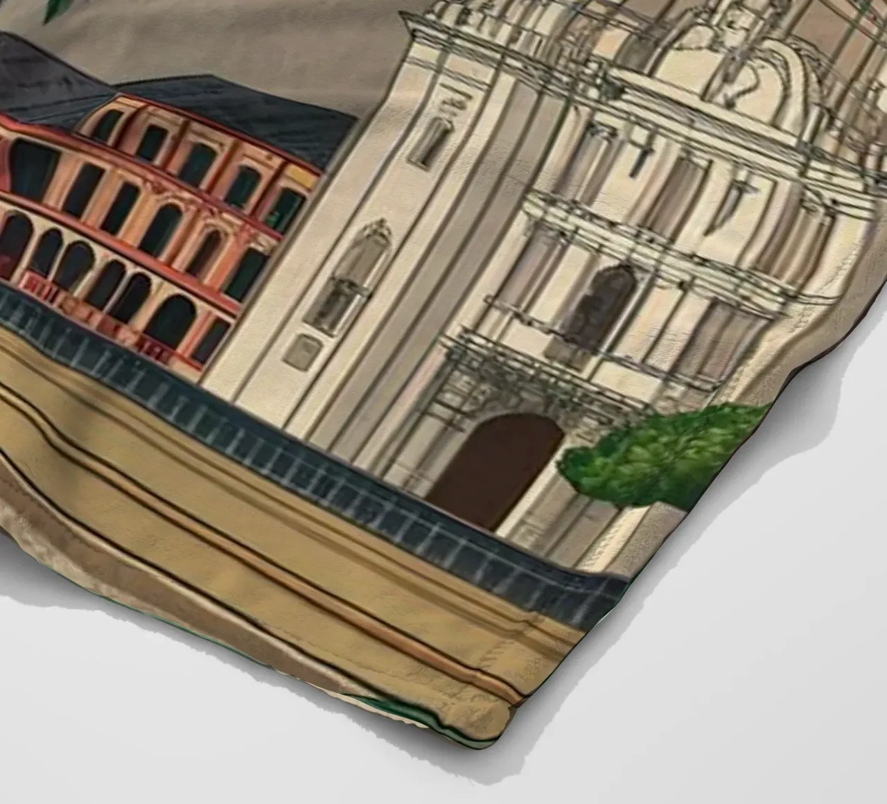 Poster d'epoca di Lima coperta in pile da ARTVI-SHOP