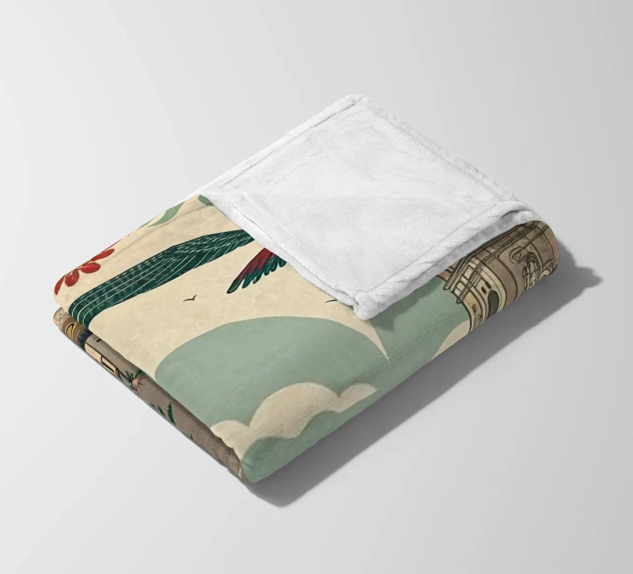 Poster d'epoca di Lima coperta in pile da ARTVI-SHOP
