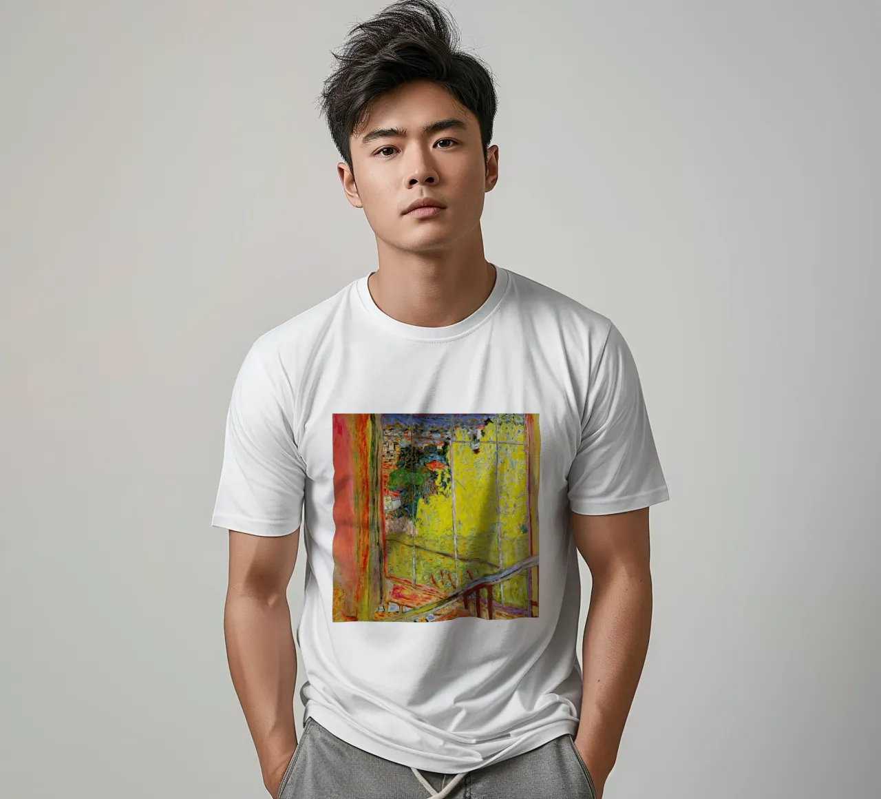 Bonnard - The Studio with Mimosa camiseta de ARTOTHEK