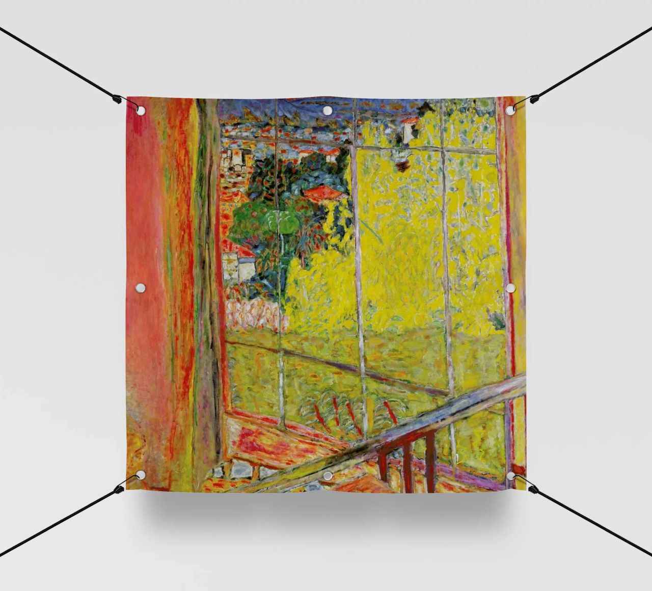 Bonnard - The Studio with Mimosa telo in pvc da ARTOTHEK