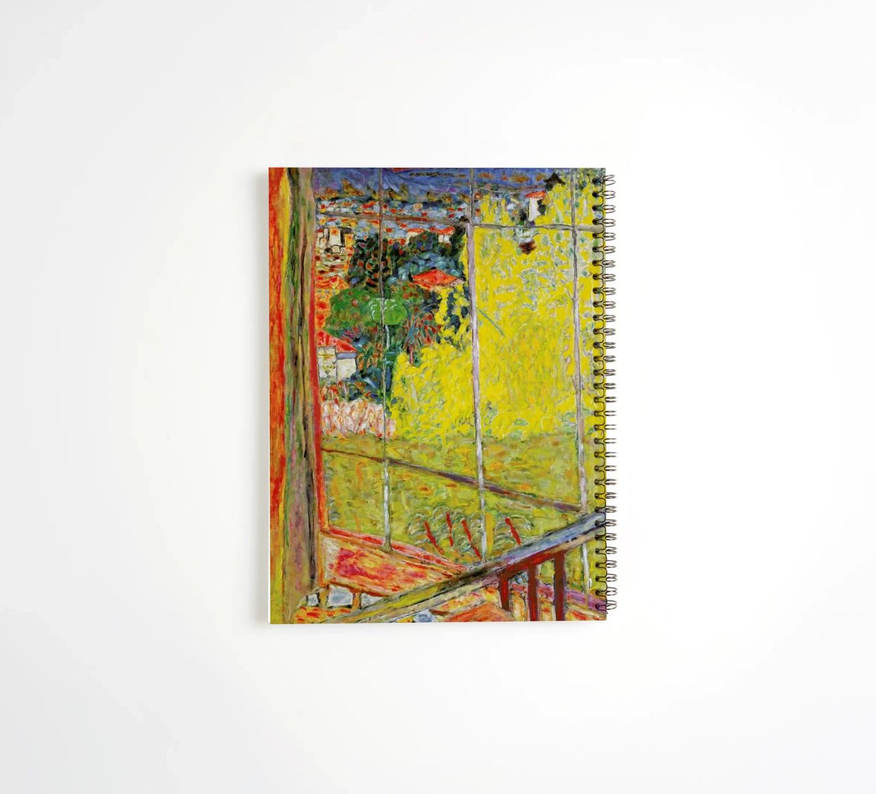 Bonnard - The Studio with Mimosa spiral notebook by ARTOTHEK