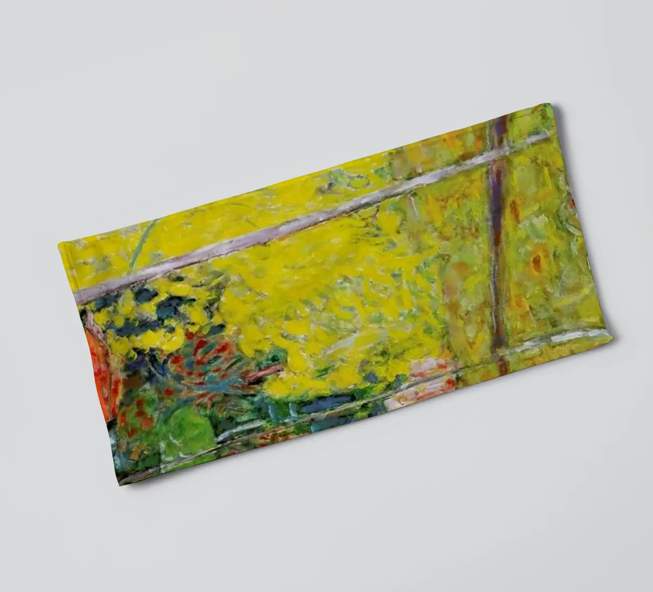 Bonnard - The Studio with Mimosa serviette de bain de ARTOTHEK