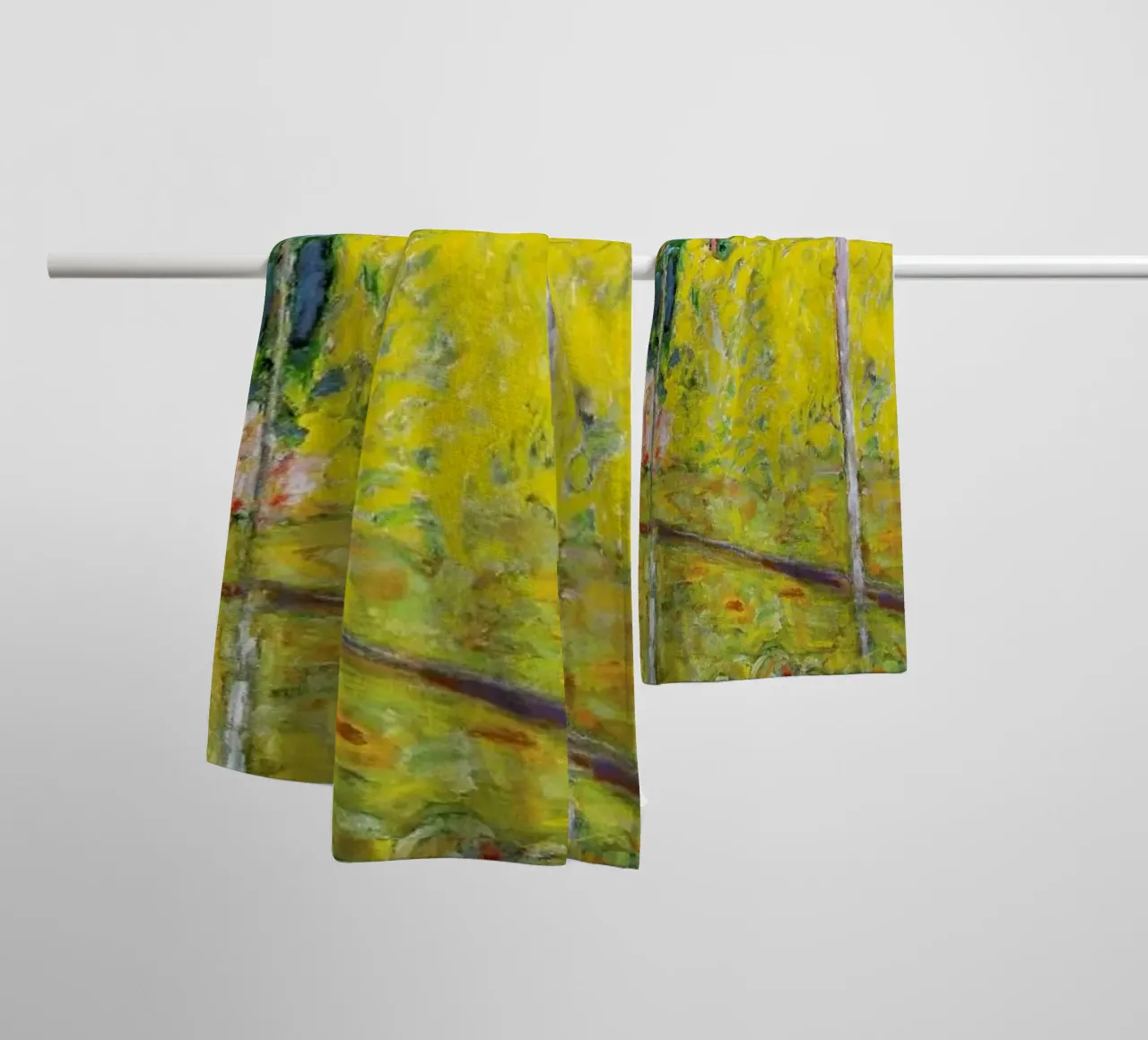 Bonnard - The Studio with Mimosa serviette de bain de ARTOTHEK