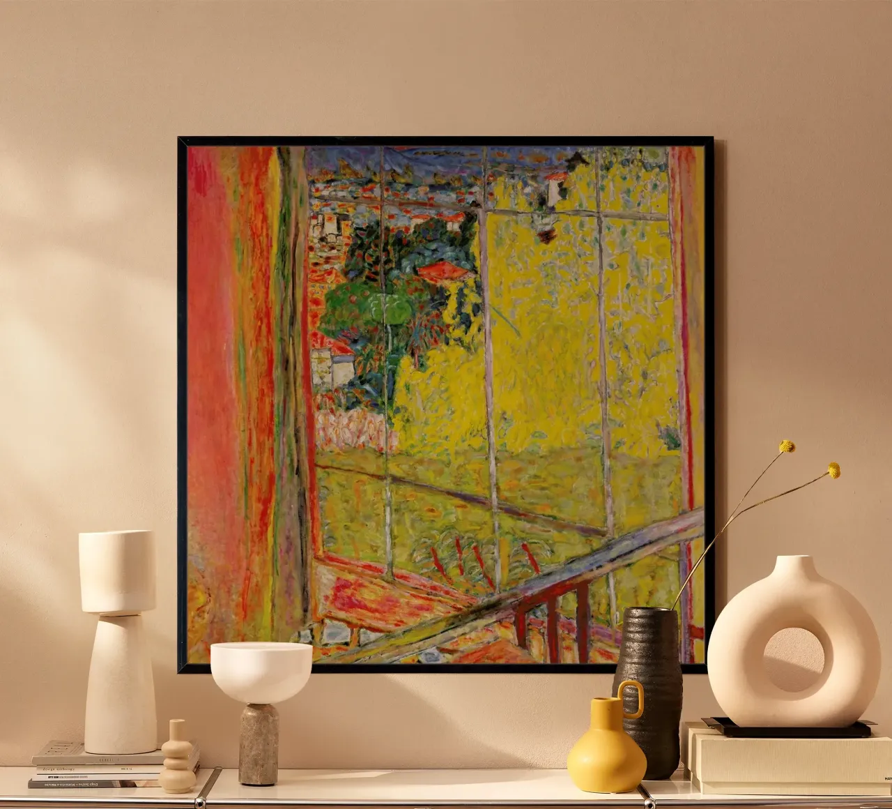 Bonnard - The Studio with Mimosa carta hahnemühle da ARTOTHEK