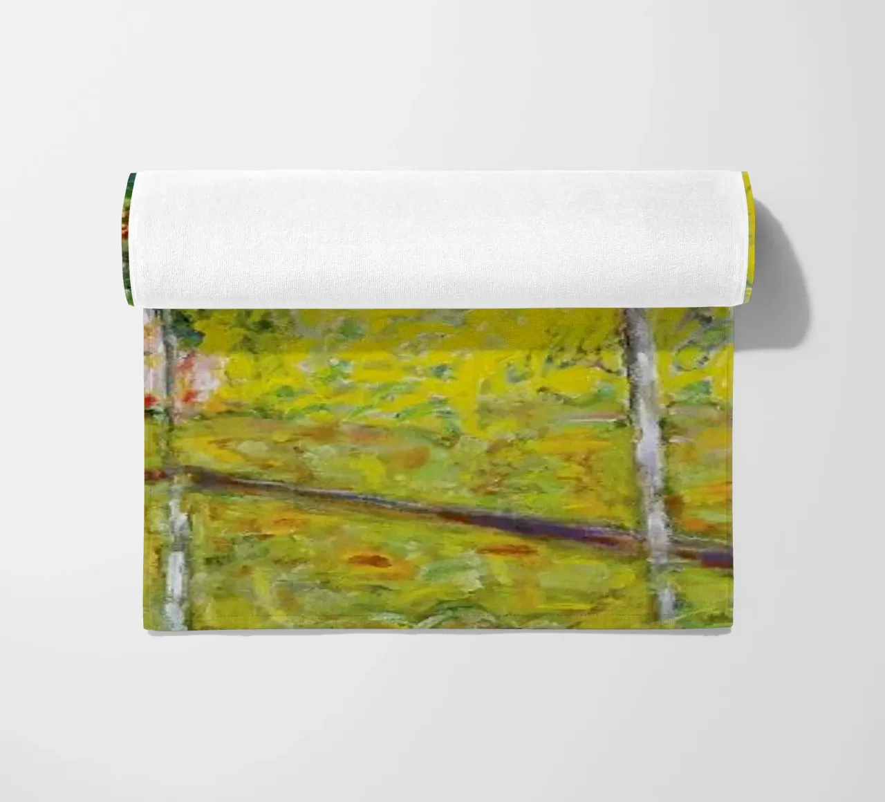 Bonnard - The Studio with Mimosa toalla de playa de ARTOTHEK