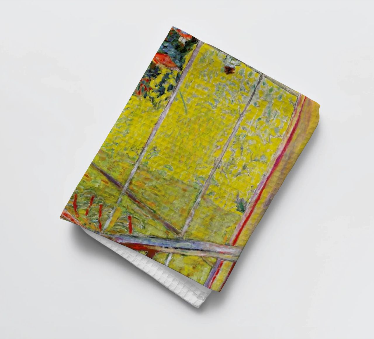Bonnard - The Studio with Mimosa tea towel by ARTOTHEK
