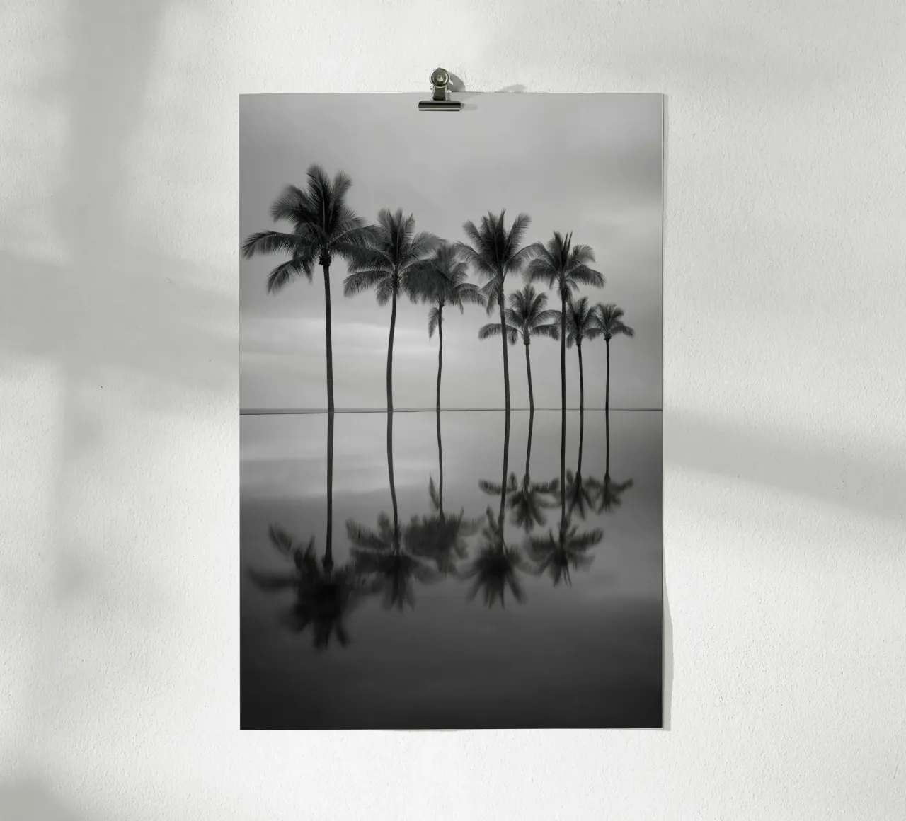 Riflesso delle palme carta hahnemühle da Indigo Tides Art