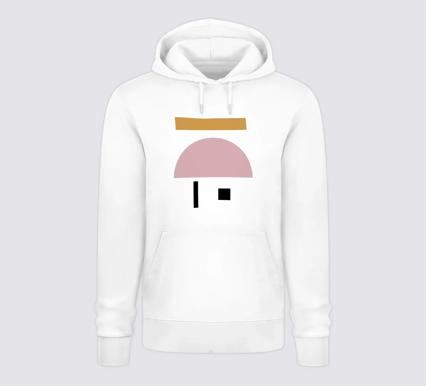 Communiceer hoodie van Rose Beck Art