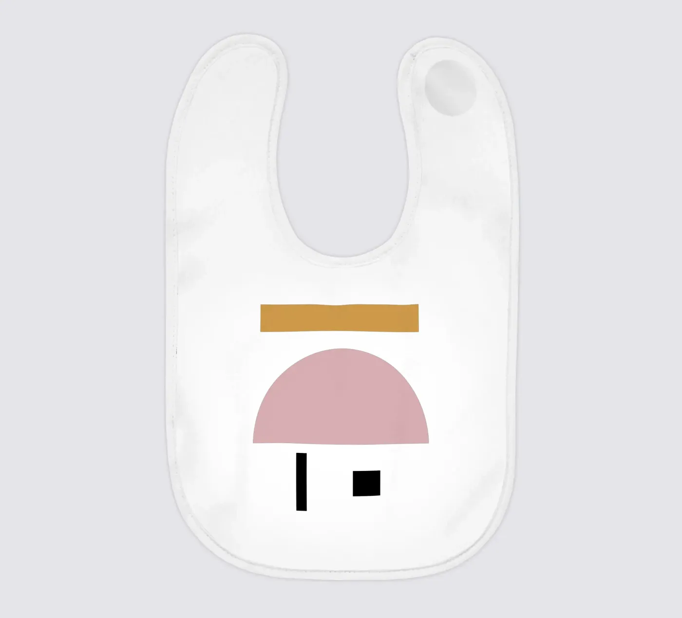 Communicate Babylätzchen von Rose Beck Art