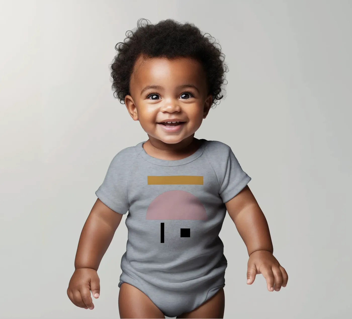 Communicate Kurzarm Babybody von Rose Beck Art