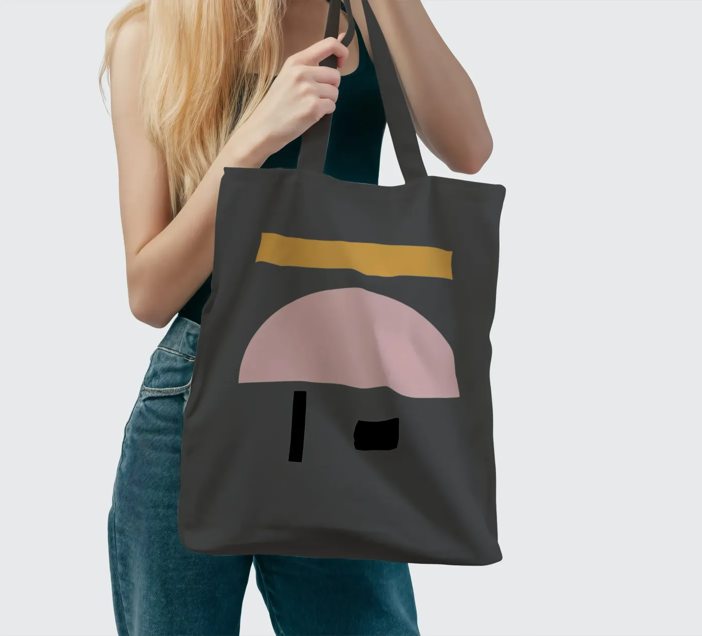 Communicate tote bag by Rose Beck Art