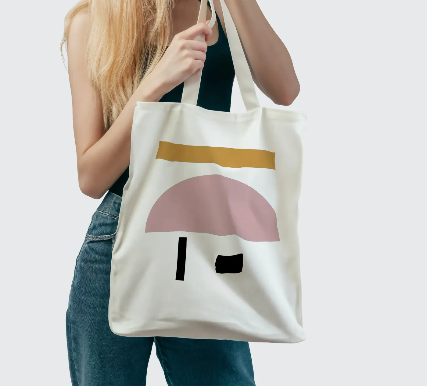 Communicate tote bag by Rose Beck Art