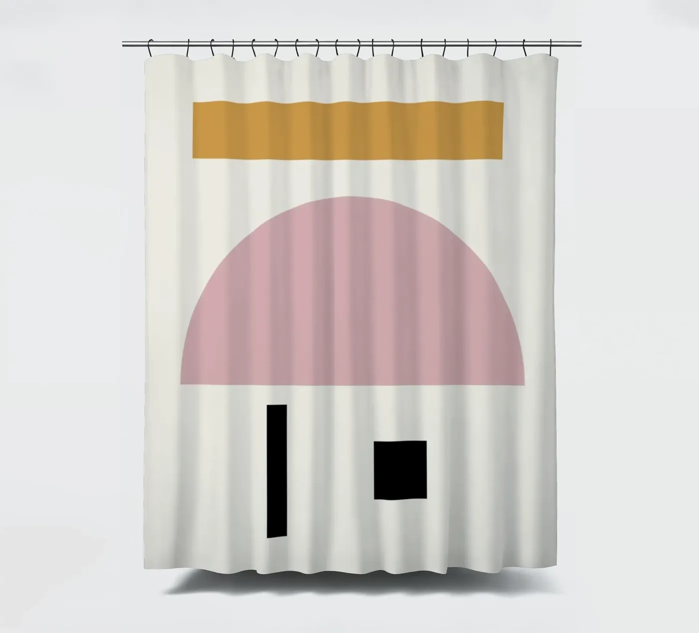 Kommunizieren Sie Duschvorhang von Rose Beck Art