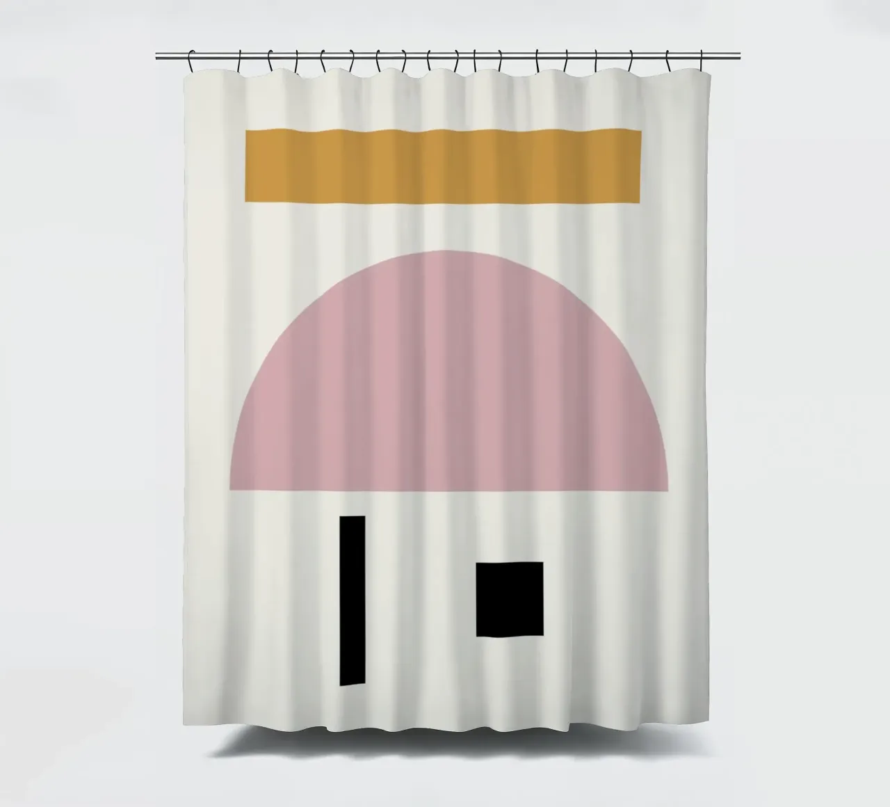 Communicate Duschvorhang von Rose Beck Art