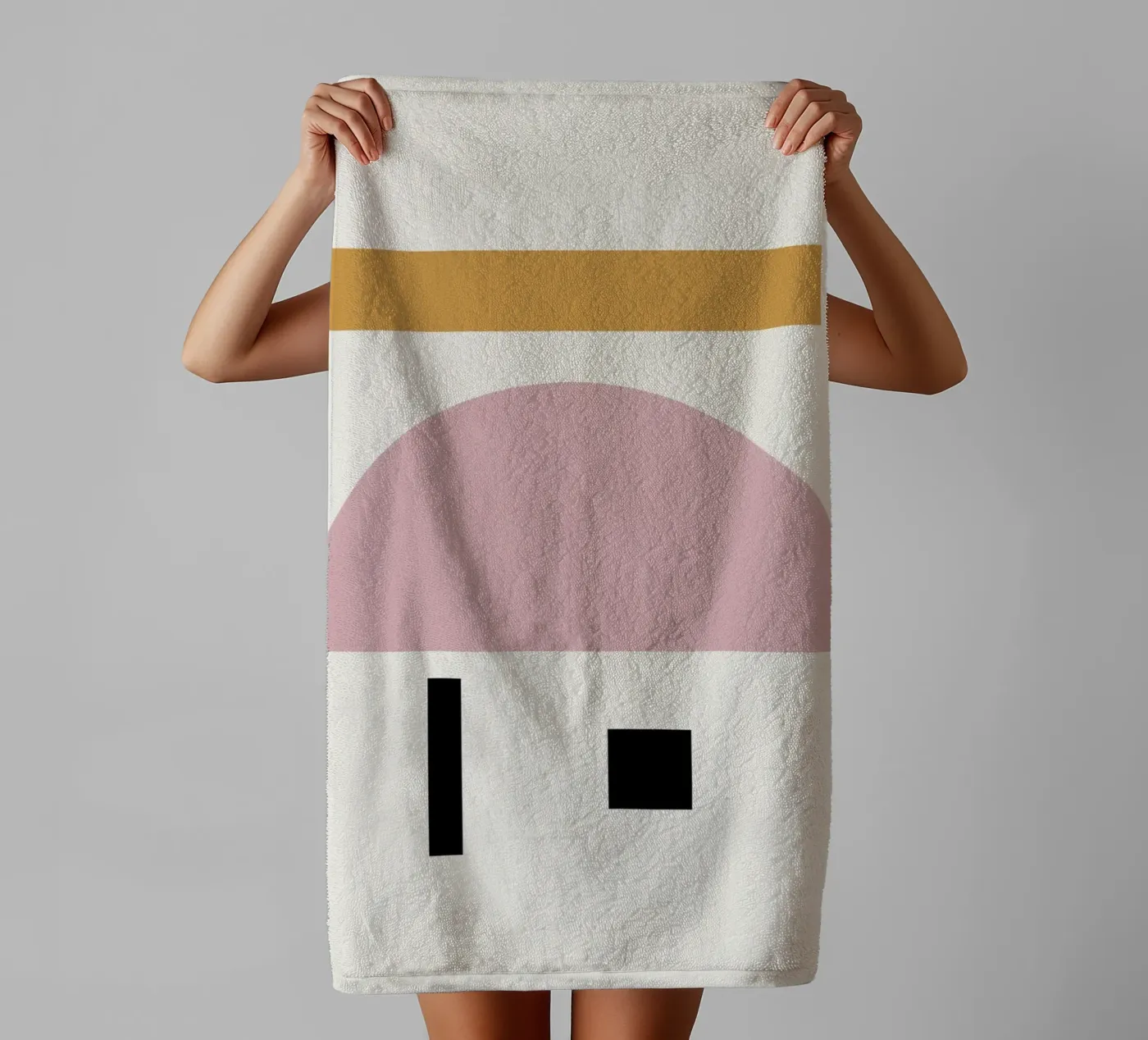 Comunicare asciugamano da bagno da Rose Beck Art