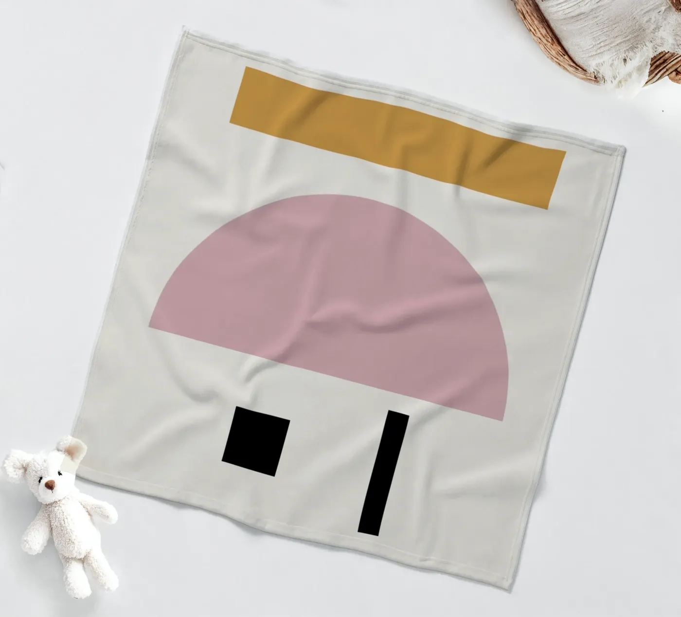 Communicate fleece blanket by Rose Beck Art