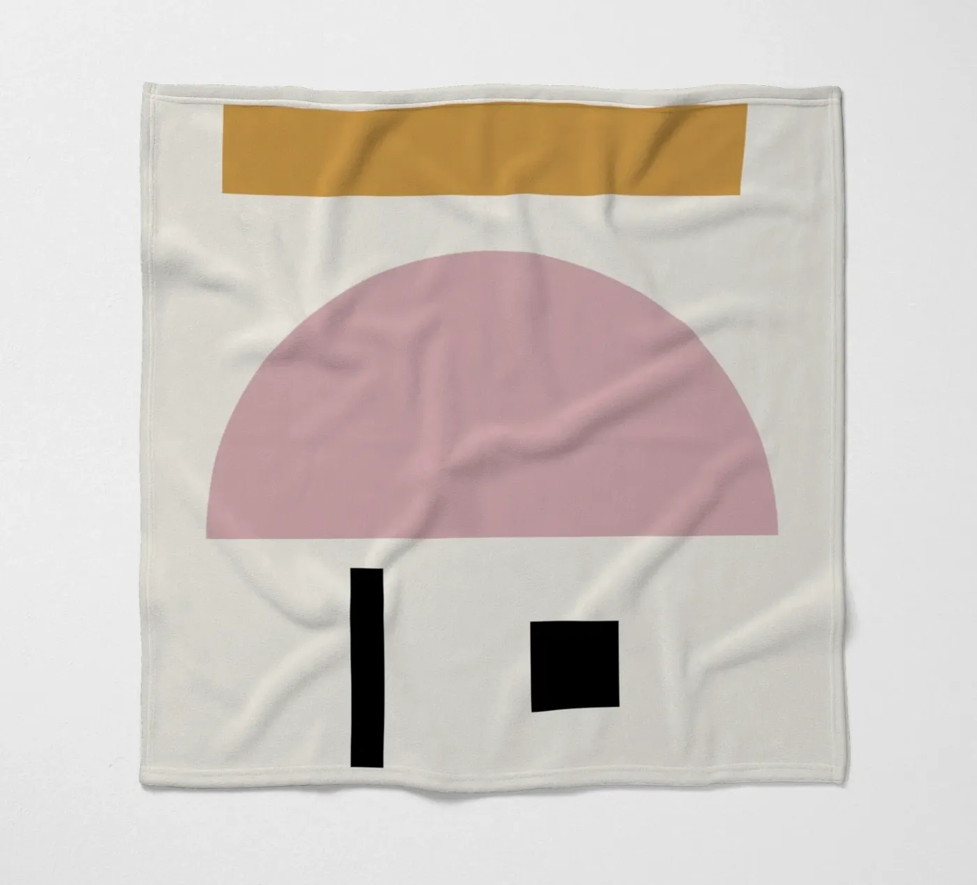 Communicate fleece blanket by Rose Beck Art