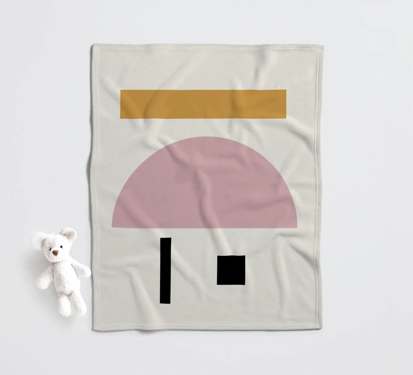 Communiceer fleecedeken van Rose Beck Art