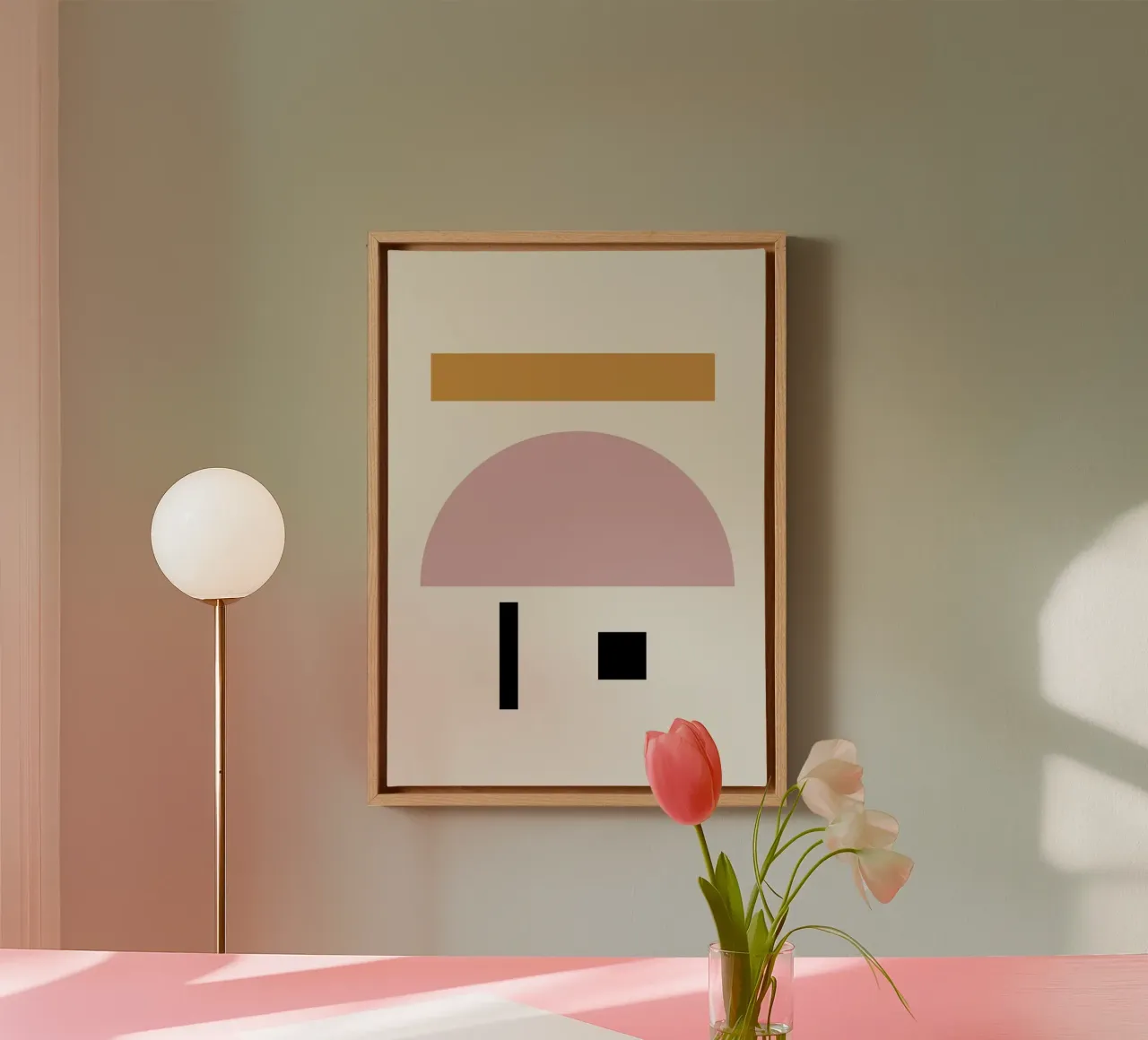 Comunicare tela da Rose Beck Art