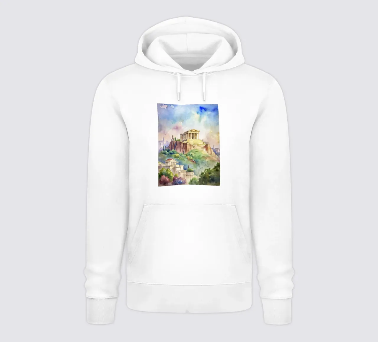 Il Partenone Grecia felpa con cappuccio da ARTVI-SHOP