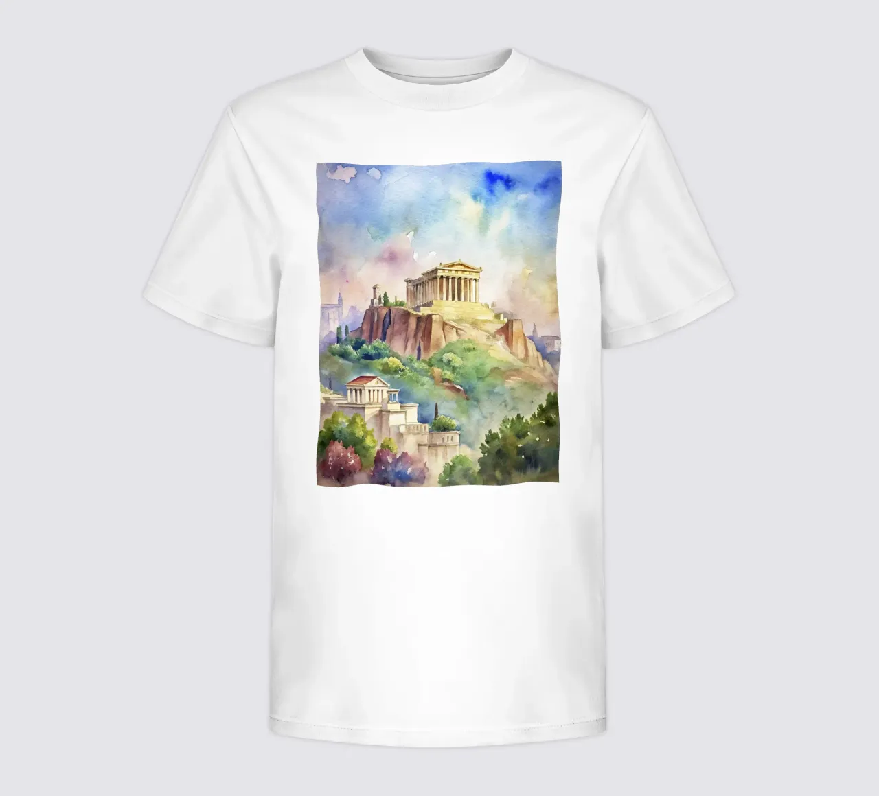 Le Parthénon Grèce t-shirt enfant de 🎁 ARTVI-SHOP