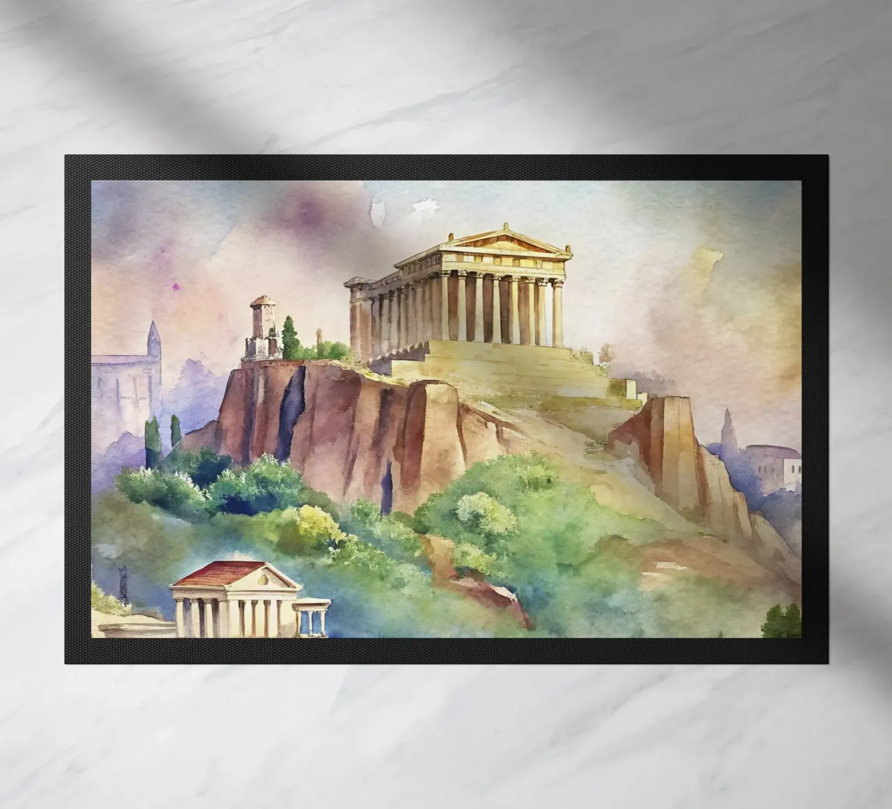 Il Partenone Grecia zerbino da ARTVI-SHOP